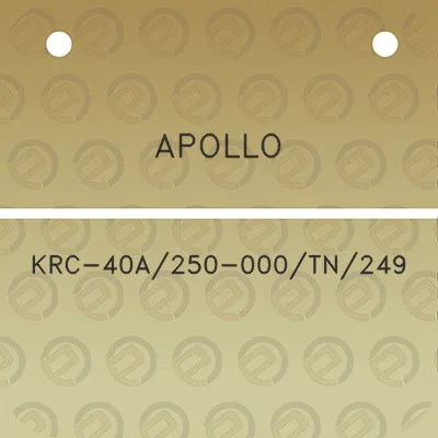 apollo-krc-40a250-000tn249