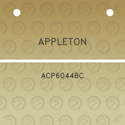 appleton-acp6044bc