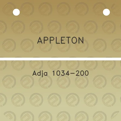 appleton-adja-1034-200