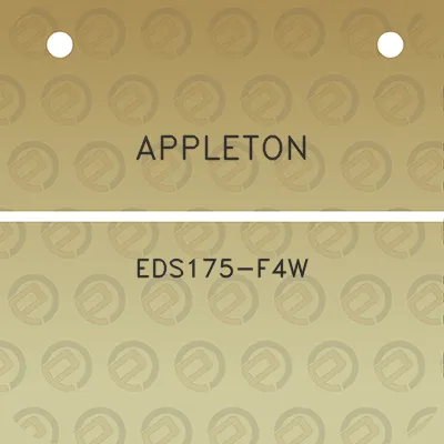 appleton-eds175-f4w