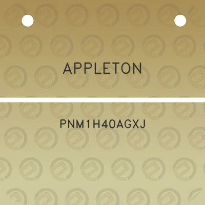 appleton-pnm1h40agxj