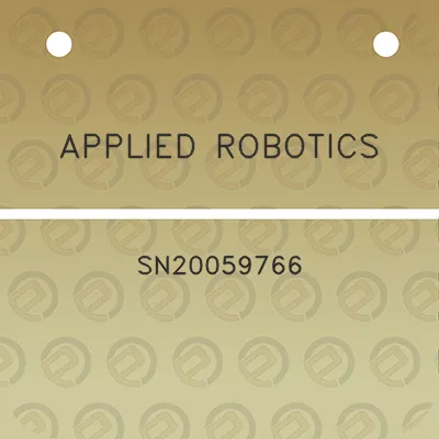 applied-robotics-sn20059766