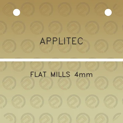 applitec-flat-mills-4mm