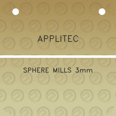 applitec-sphere-mills-3mm