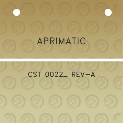 aprimatic-cst-0022_-rev-a