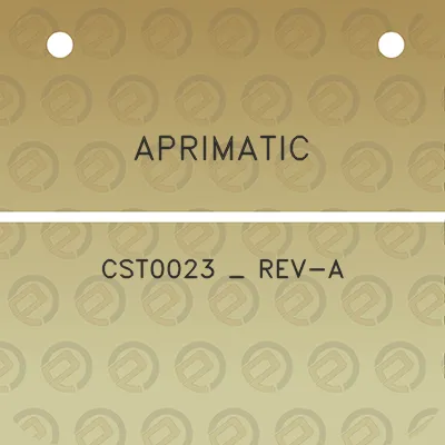 aprimatic-cst0023-_-rev-a