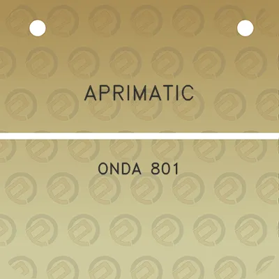 aprimatic-onda-801