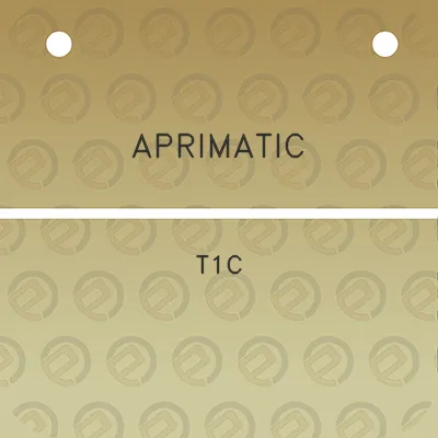 aprimatic-t1c