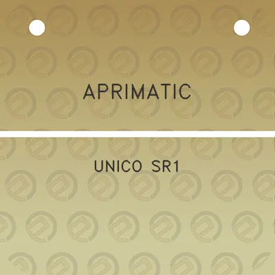 aprimatic-unico-sr1