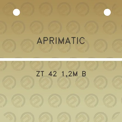 aprimatic-zt-42-12m-b