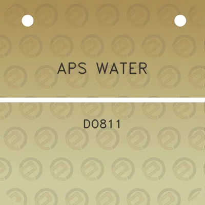 aps-water-do811