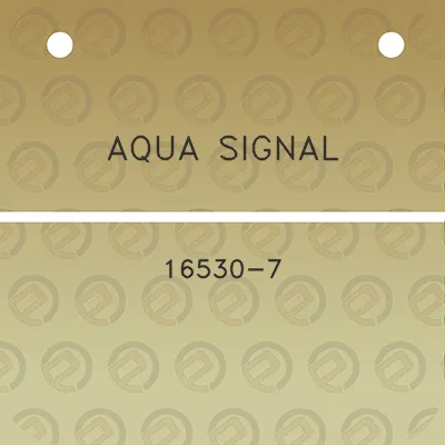 aqua-signal-16530-7