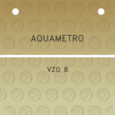 aquametro-vzo-8