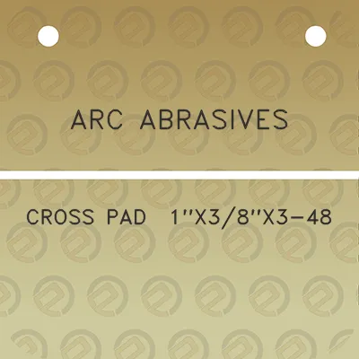 arc-abrasives-cross-pad-1x38x3-48