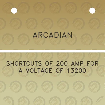 arcadian-shortcuts-of-200-amp-for-a-voltage-of-13200