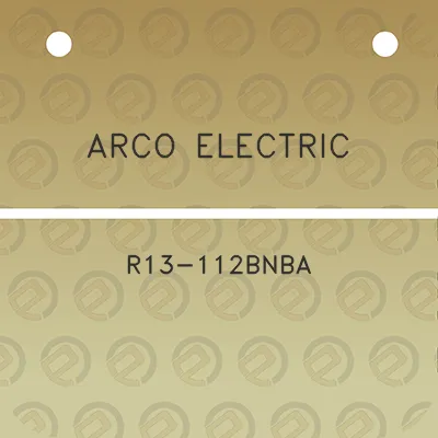 arco-electric-r13-112bnba