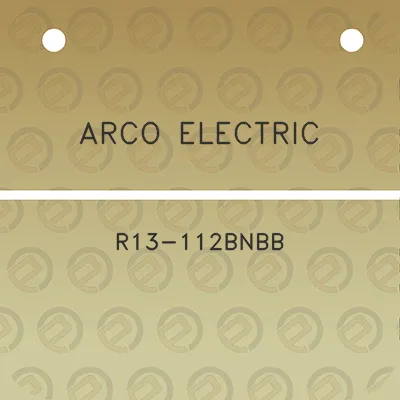 arco-electric-r13-112bnbb