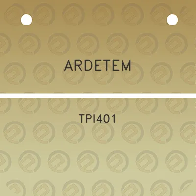 ardetem-tpi401