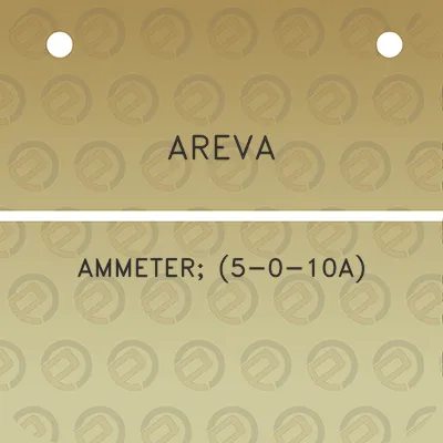 areva-ammeter-5-0-10a