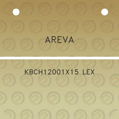 areva-kbch12001x15-lex