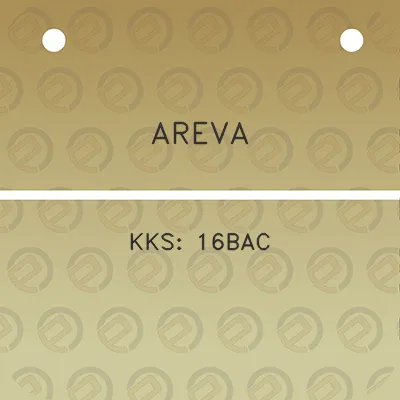 areva-kks-16bac