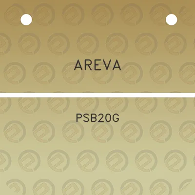 areva-psb20g