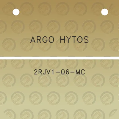 argo-hytos-2rjv1-06-mc