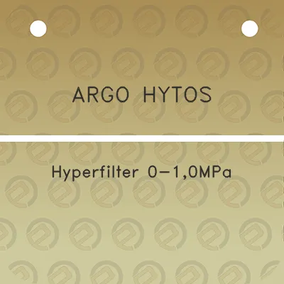 argo-hytos-hyperfilter-0-10mpa