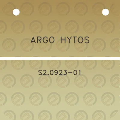 argo-hytos-s20923-01