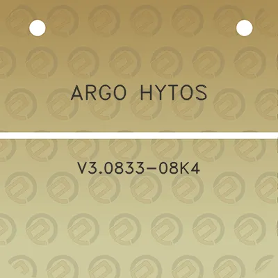 argo-hytos-v30833-08k4