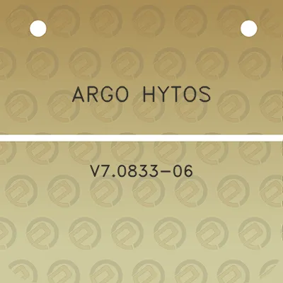 argo-hytos-v70833-06