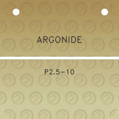 argonide-p25-10