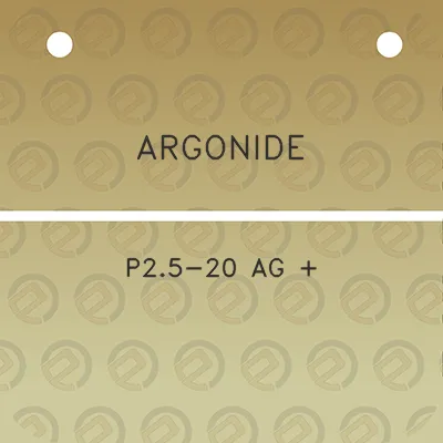 argonide-p25-20-ag