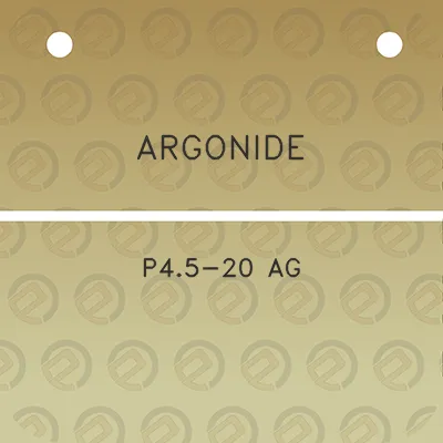 argonide-p45-20-ag