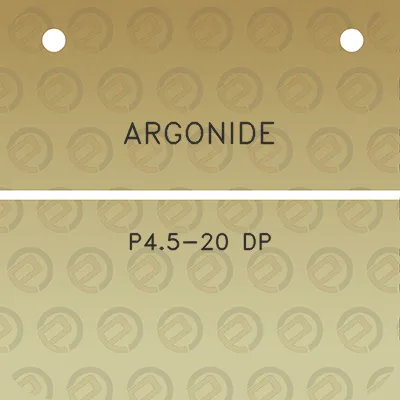 argonide-p45-20-dp