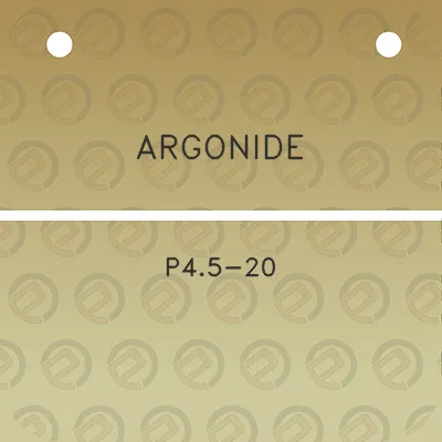 argonide-p45-20