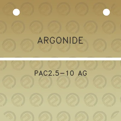 argonide-pac25-10-ag