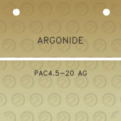 argonide-pac45-20-ag