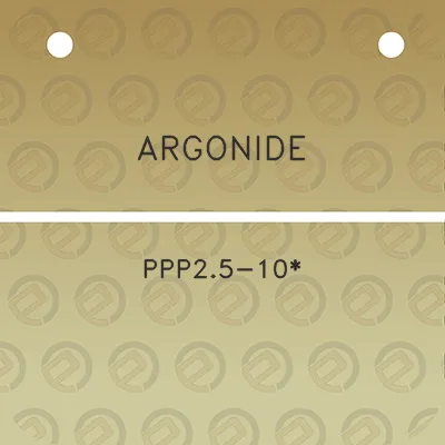 argonide-ppp25-10