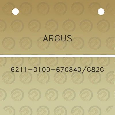 argus-6211-0100-670840g82g