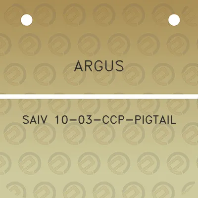 argus-saiv-10-03-ccp-pigtail