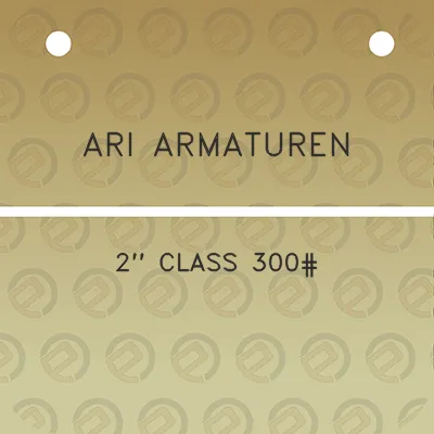 ari-armaturen-2-class-300