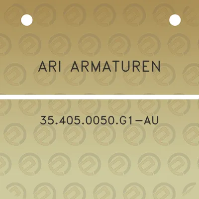 ari-armaturen-354050050g1-au