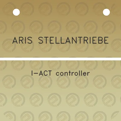 aris-stellantriebe-i-act-controller