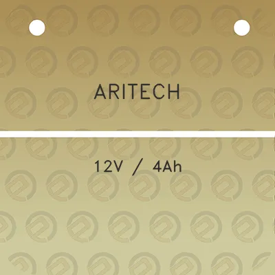 aritech-12v-4ah