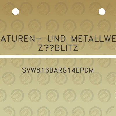 armaturen-und-metallwerke-zoblitz-svw816barg14epdm