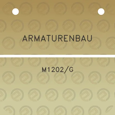 armaturenbau-m1202g