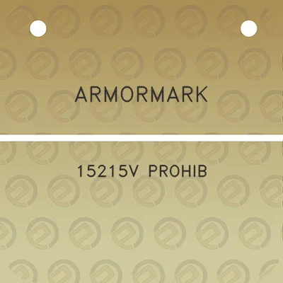 armormark-15215v-prohib