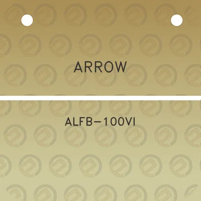 arrow-alfb-100vi