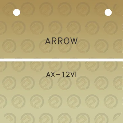 arrow-ax-12vi